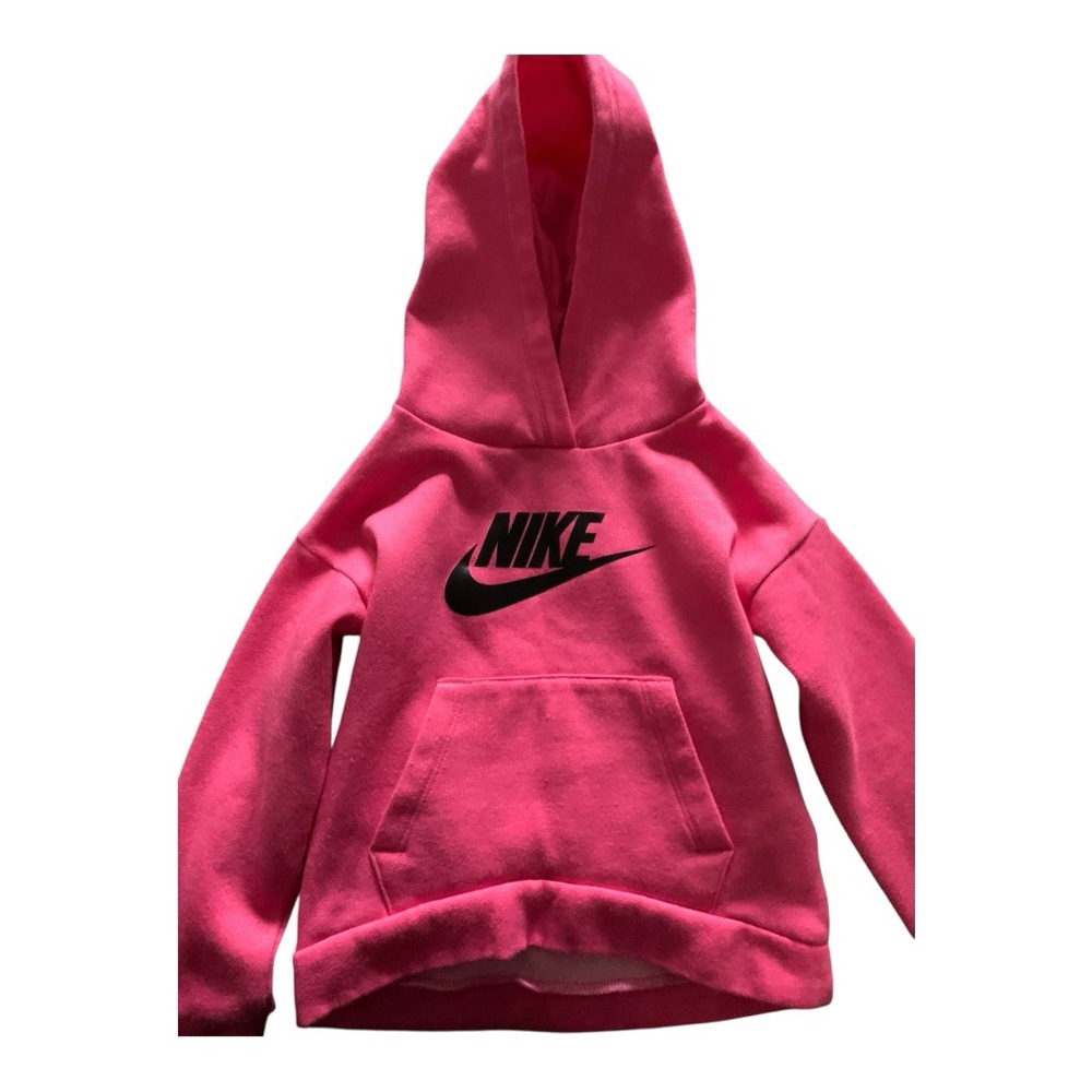 RIYAH’S CLOSET: only worn once, Nike Pink Sweatshirt Hoodie with Swoosh Logo